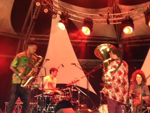 Sons of Kemet – Inner Babylon + drum solo (live at Canary Wharf Jazz Festival 14/8/15)