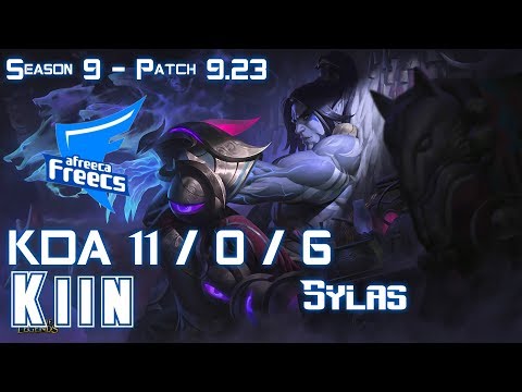 AFs Kiin SYLAS vs AKALI Top - Patch 9.23 KR Ranked