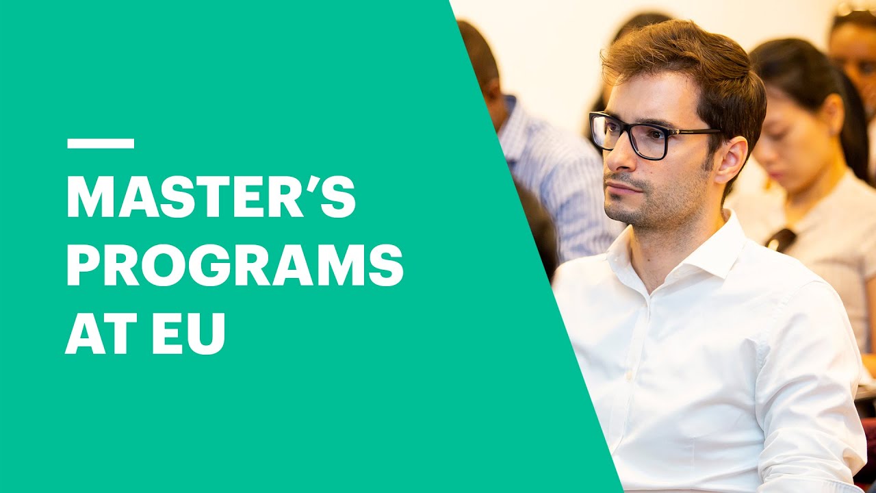 Bachelor's & master's degrees in Europe About EU Business School