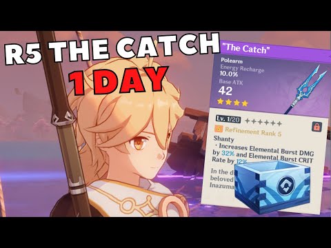 HOW TO GET R5 THE CATCH IN 1 DAY (I did it)
