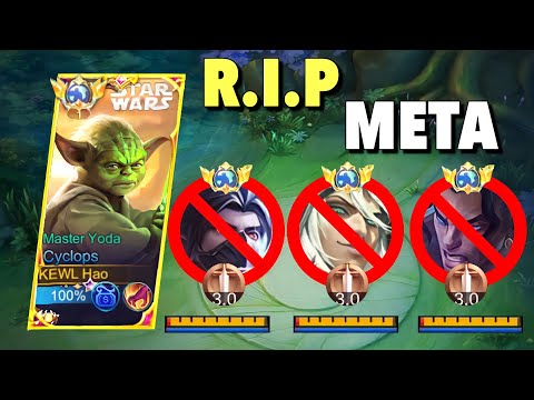 GLOBAL CYCLOPS EASY COUNTER META HEROES 🔥- Mobile Legends Bang Bang