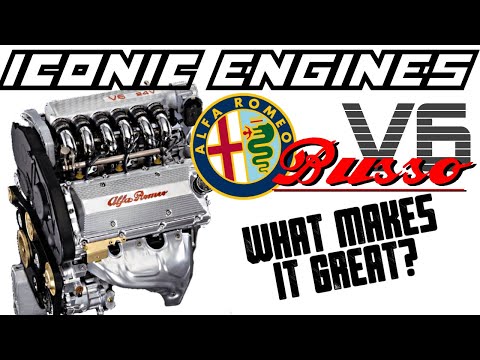 Alfa Romeo BUSSO V6 - What makes it GREAT? - ICONIC ENGINES #15