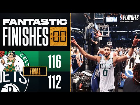 Final 2:35 WILD PLAYOFFS ENDING Celtics vs Nets 🍿🍿