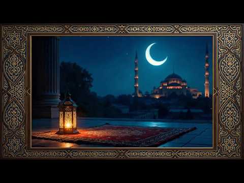 Night of Peace  2H Islamic Ambient Art for TV four you Elegant TV Frame 4k No Sound