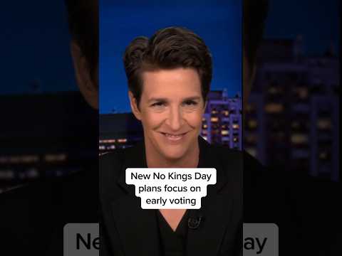 New No Kings Day plans focus on early voting