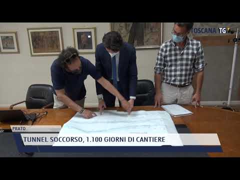 2021-06-04 PRATO - TUNNEL SOCCORSO, 1.100 GIORNI DI CANTIERE