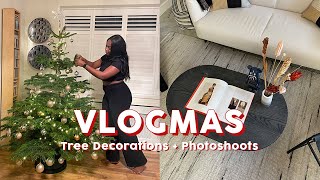 VLOGMAS EP.3 | Interior Photoshoot & Decorating the Christmas Tree 🎄 | 2021