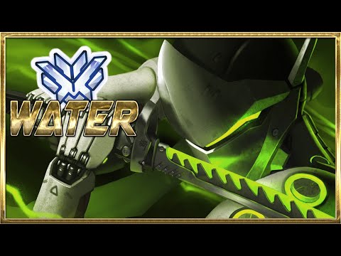Water Best Genji Moments - Overwatch Montage