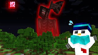 【マイクラ】1週間「化け物」がいる無人島でサバイバル生活してみた結果!?