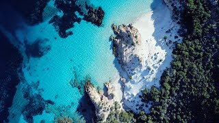 SARDEGNA - Tramonto a Cala Soraya 4K - Isola di Spargi -  Arcipelago di La Maddalena