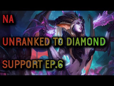 Support Unranked to Diamond Ep.6 Zyra Season 8 - League of Legends