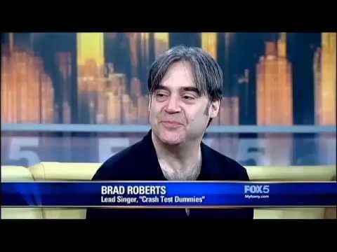 FOX-TV: Brad Roberts of Crash Test Dummies with Hookist on Good Day Street Talk