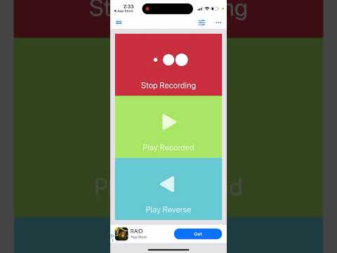 Reverse Singing Challenge Tutorial