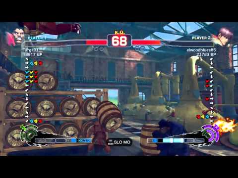 SSF4: Targa91 (Balrog) vs elwoodblues85 (Guy) - Match 2