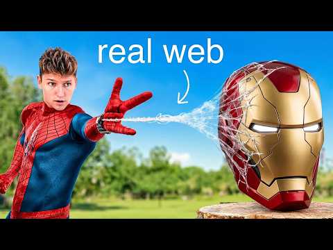 I Built Real Life Superhero Gadgets!