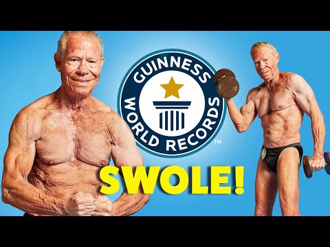 90-Year-Old Bodybuilder Reveals His Secrets - Guinness World Records