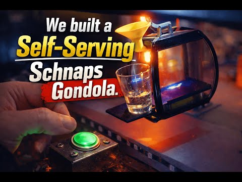 Built a Fully Automated Schnaps Gondola I Gerald's Schnapsgondel I Built for no reason