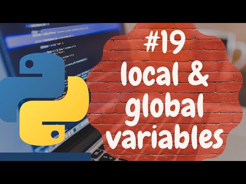 Python Programming Tutorialfor Beginners 19 Python Local And Global Variables