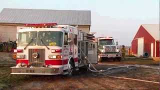 preview picture of video '2 Alarm Poultry House Fire John Wayland Hwy Dayton 3-30-2013'