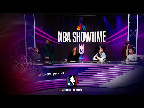 Daughters of Tracy McGrady, Vince Carter, Carmelo Anthony take over NBA Showtime desk | NBA on NBC
