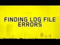 Finding Log File Errors