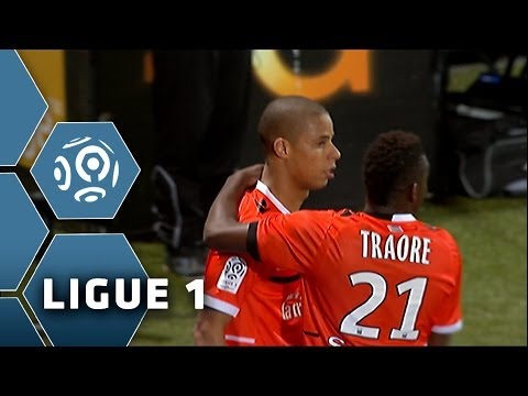 Kévin Monnet-Paquet marque d'une SUPERBE frappe  - FC Lorient-EA Guingamp (2-0) - 18/01/14