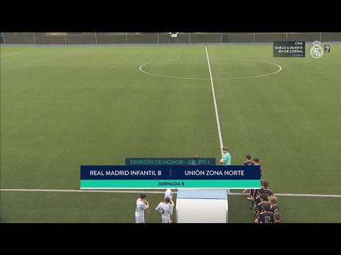 Real Madrid Infantil B - Unión Zona Norte (J8 - División de Honor Infantil) - RMTV