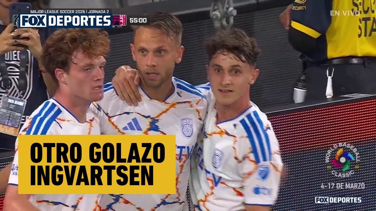 😁 OTRO GOLAZO Marcus Ingvartsen | San Diego FC 2-0 St. Louis City | MLS 2026