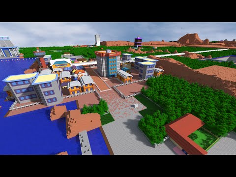 Minecraft: Pixelmon Johto Map Trailer - Pokemon Gold...