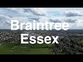 Braintree Essex By Drone 4K