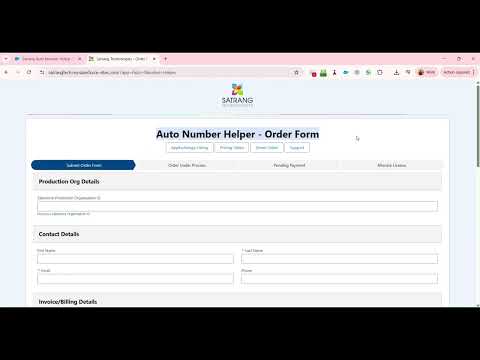 Auto Number Helper Pricing Details