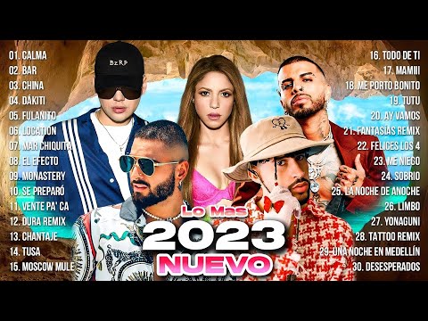 Pop Latino 2023 - Maluma, Sebastián Yatra, Nicky Jam, Manuel Turizo, Shakira, Luis Fonsi, Bad Bunny