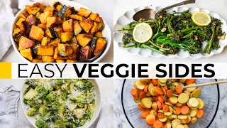 EASY VEGETABLE SIDE DISHES Everyone Will Love | Thanksgiving + Beyond!