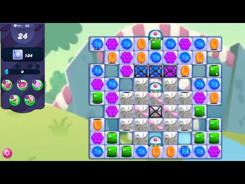 Candy Crush Saga LEVEL 59 NO BOOSTERS (new version)