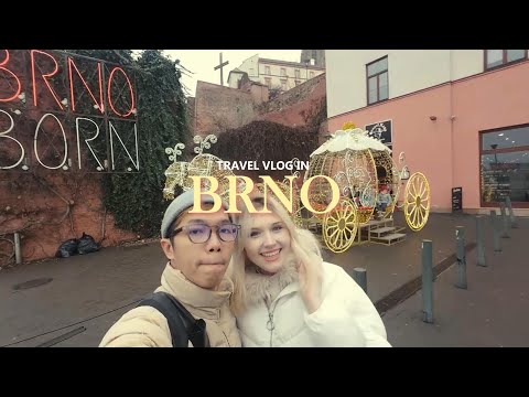 BRNO TRAVEL VLOG | Our First Couple Vlog | Brno, Czechia 🇨🇿
