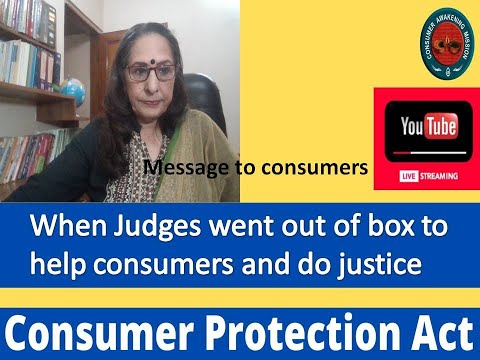 My experience with a case when consumer commission had to go out of box to do justice
