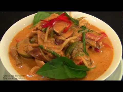 Thai Cooking - RED CURRY CHICKEN