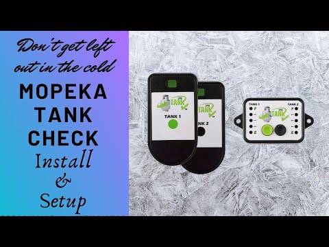 Mopeka Tank Check Propane Level Monitor Install and Setup S2E3