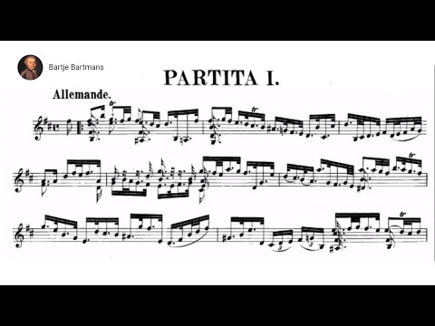 Bach - Violin Partita No. 1 in B minor, BWV 1002 {Grumiaux}