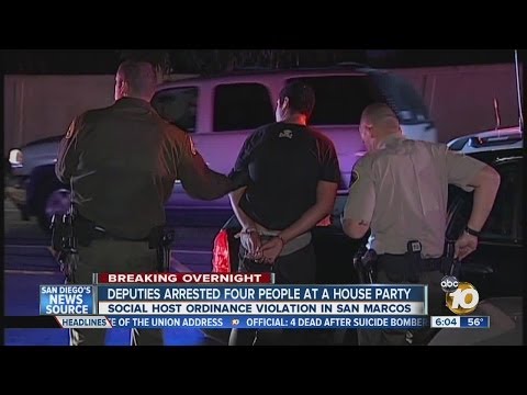 4 arrests made, Taser used, in wild San Marcos house party
