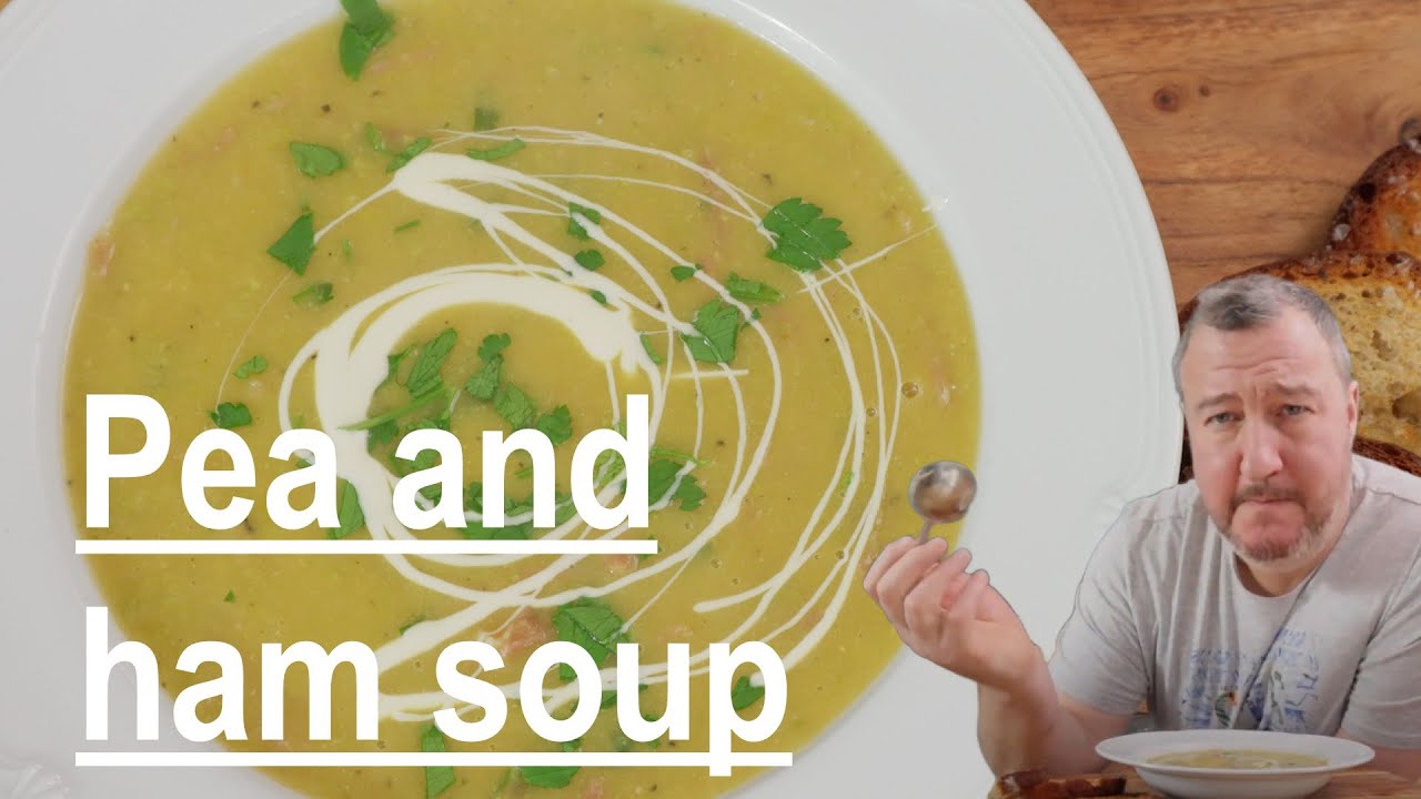 Watch video Pea and Ham Soup: A Perfect Winter Warming Soup Now Pea and Ham Soup: A Perfect Winter Warming Soup