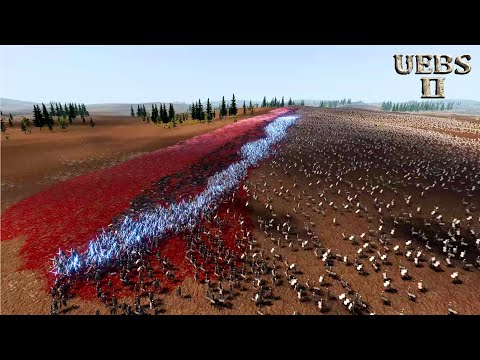 CAN 2,000,000 PERSIANS SURVIVE FROM 4,000 LASER KNIGHTS? | Ultimate Epic Battle Simulator 2 | UEBS 2