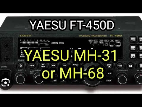 YAESU MH31 Microphone or YAESU MH-67 ???