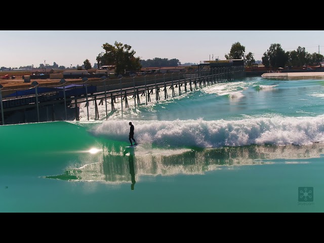Kelly Slater rips at his Surf Ranch