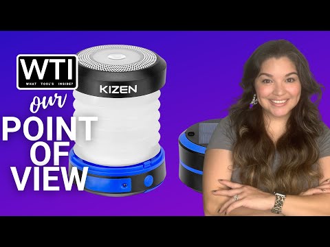 Kizen LED Solar & USB Lanterns - WTI product video review