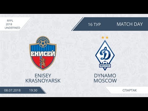 AFL18. Russia. RFPL. Day 16. Enisey Krasnoyarsk - Dynamo Moscow.