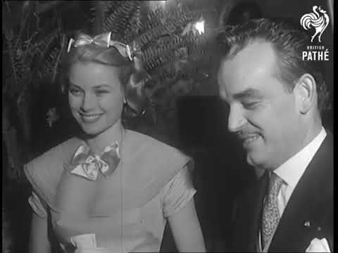 Pervios a la boda de Grace Kelly y Rainiero de Mónaco en 1956