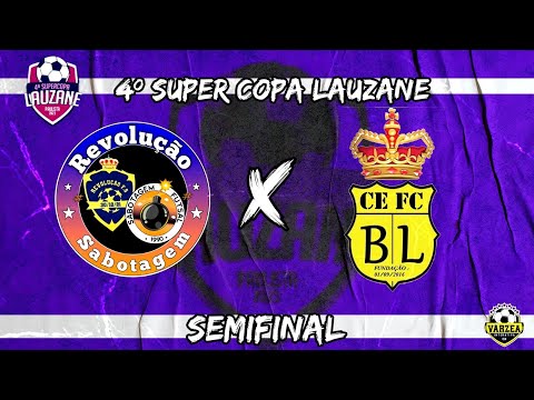 SEMIFINAL!!! Boca Do Lixo x Revolução Sabotagem - SUPERCOPA LAUZANE 2023 🏆⚽️