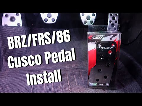 Cusco Extended Pedal Install on the BRZ/86/FRS