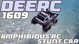 This Amphibious RC Car Blew My Mind! | DEERC 1609 Amphibious Stunt Car